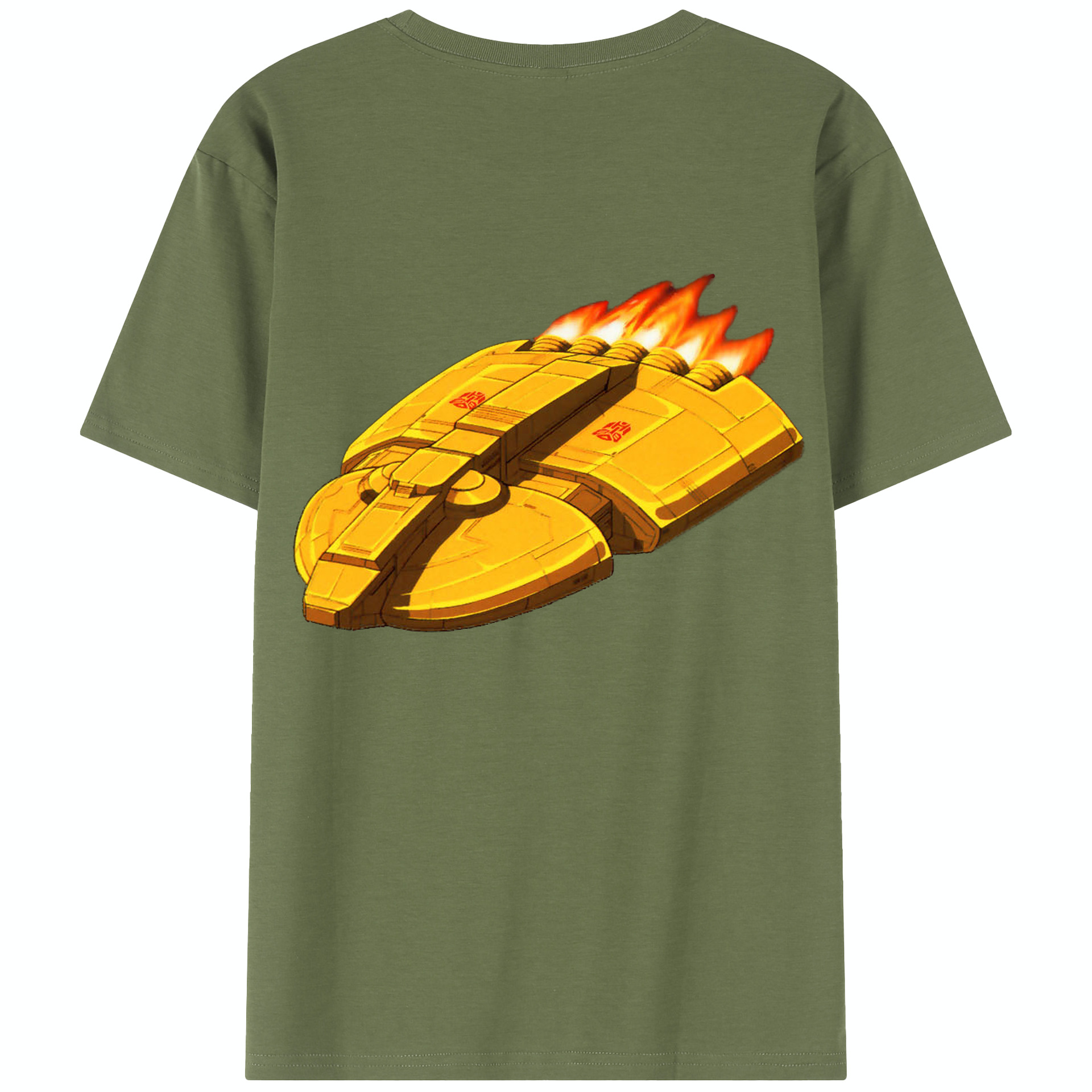 （画像用）  綿100％半袖Tシャツ（背面プリント）